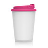 Frosted Double Wall Cup 2 Go Pink
